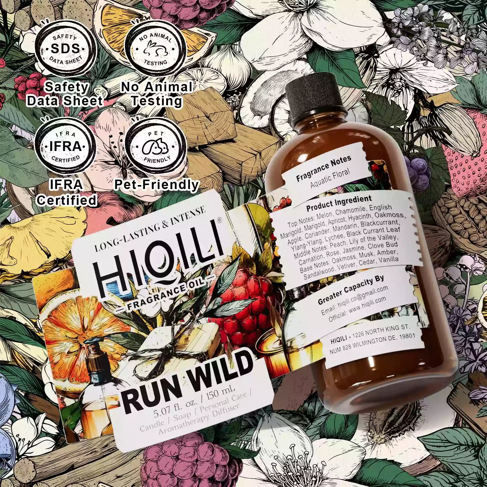 Run Wild Fragrance Oil