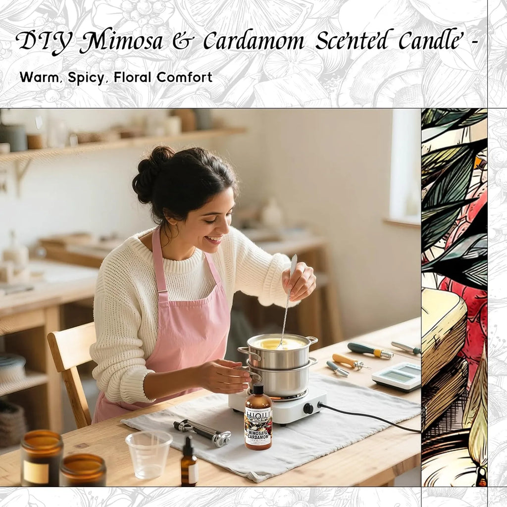 Mimosa & Cardamom Fragrance Oil